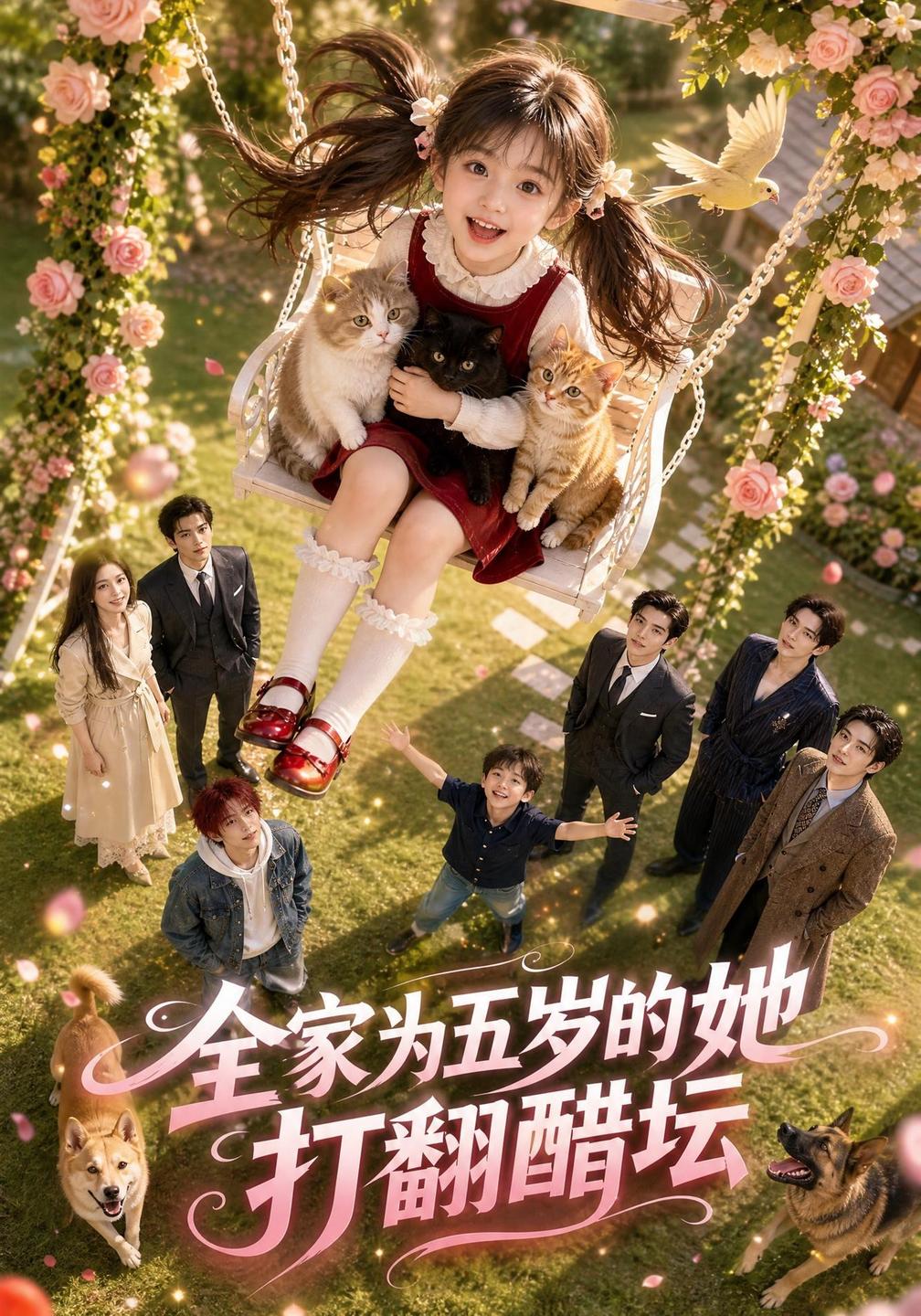 全家为五岁的她打翻醋坛